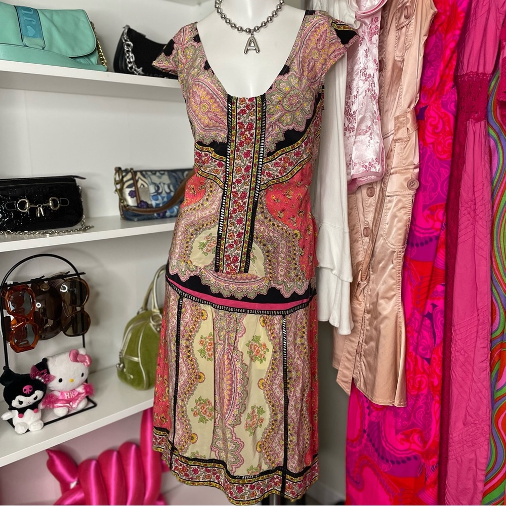 Printed Silk Set - image 2